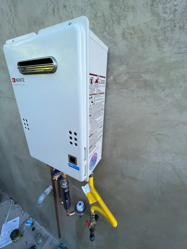 Tankless water heater installation for North Little Rock homes